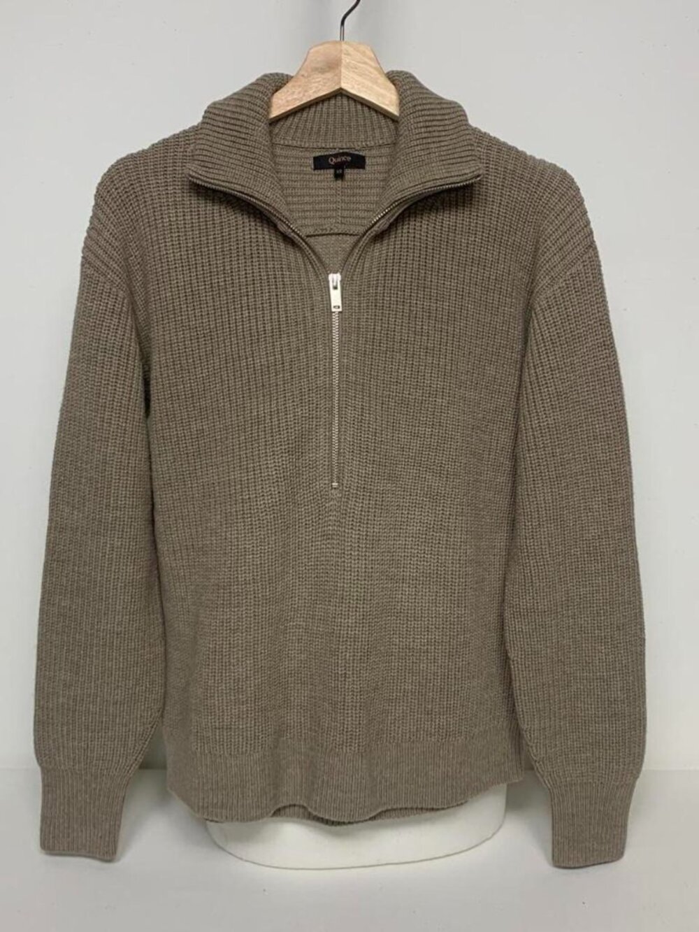 Quince Women's Brown and Tan Jumper